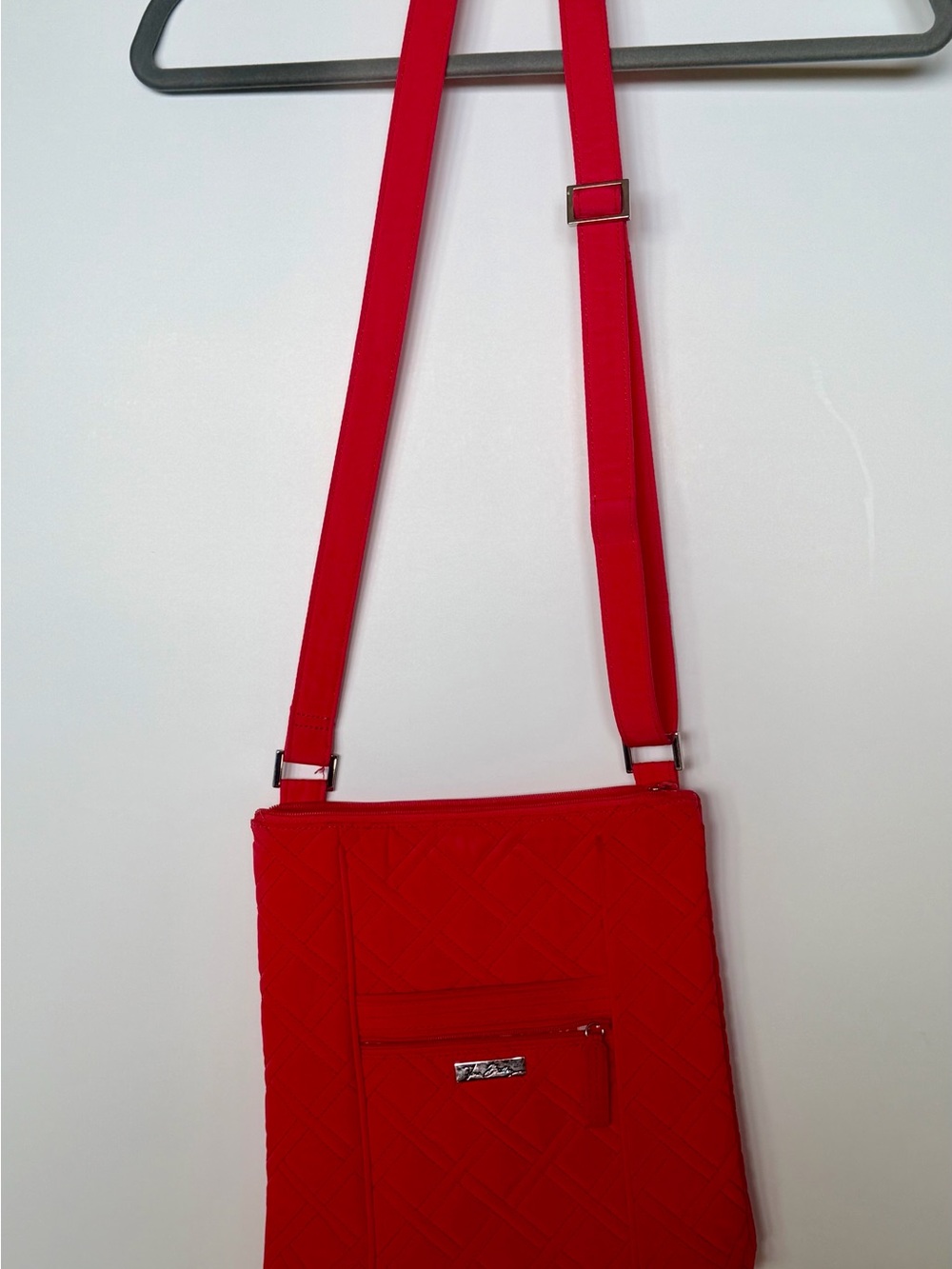 Vera Bradley Red Quilted Crossbody Bag